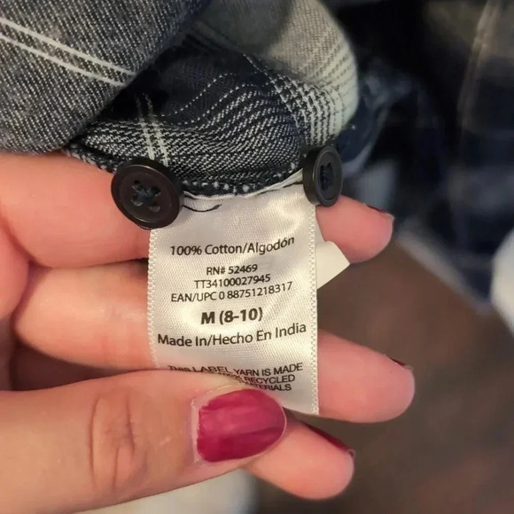 Time and Tru women's flannel long sleeve - Picture 6 of 9